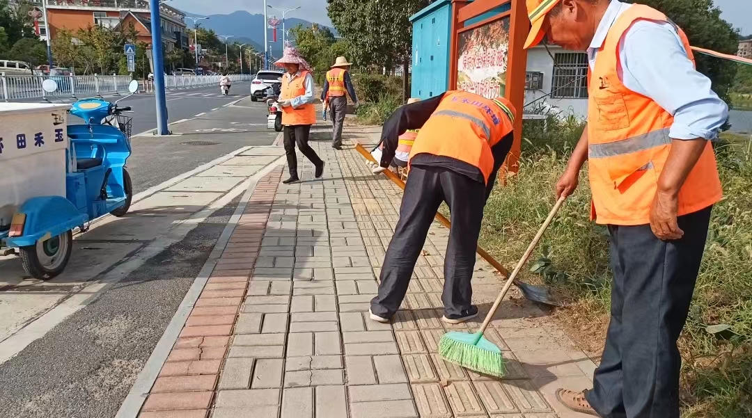 【岳西玉禾田】喜迎国庆，助力创城，环境整治在行动