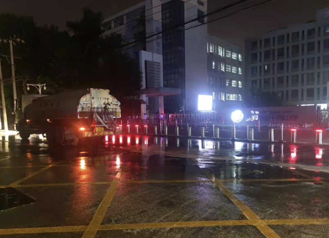 环卫保障高考 助力学子金榜题名