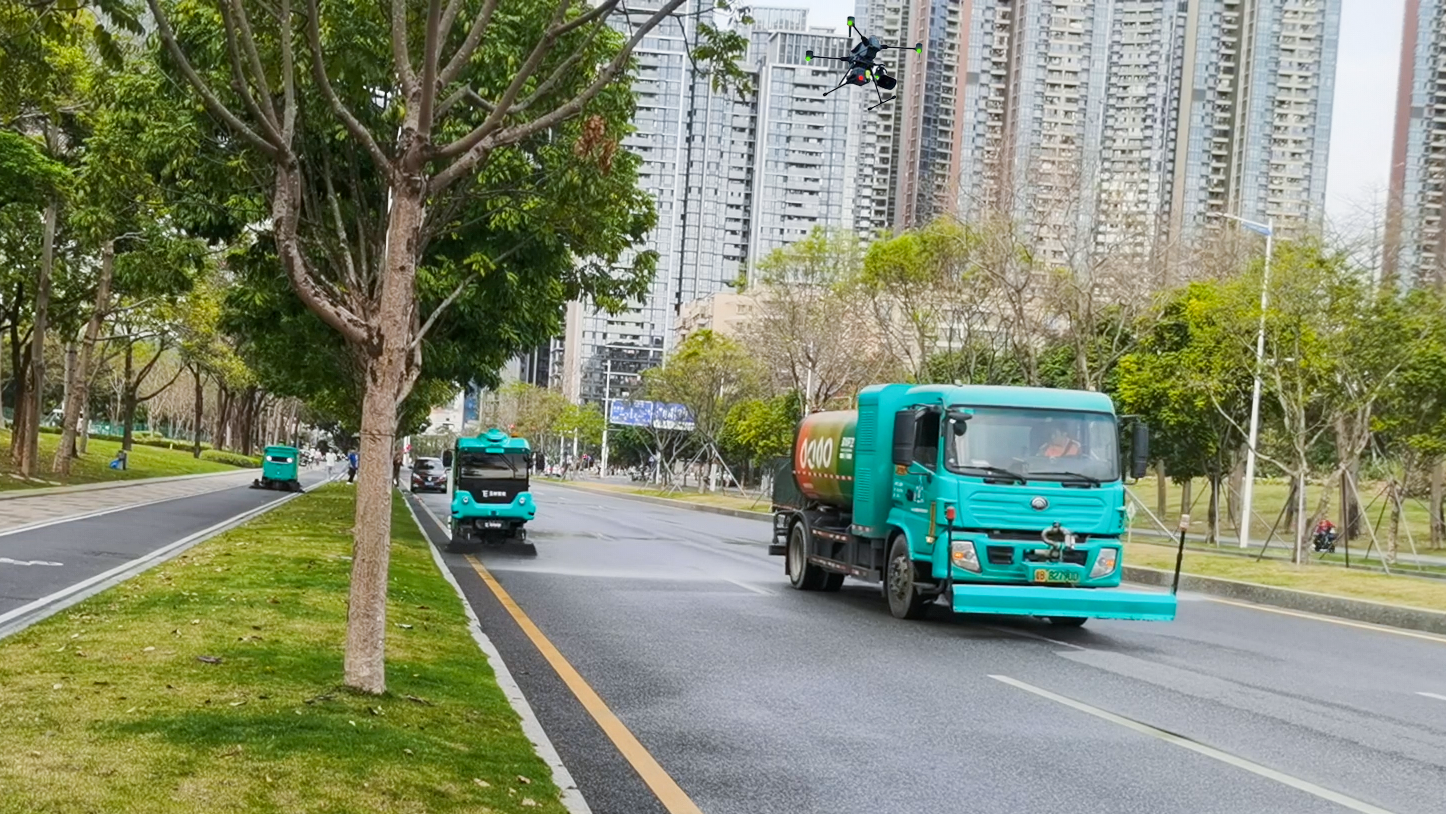 玉树智能首个全场景立体化无人环卫项目正式发布